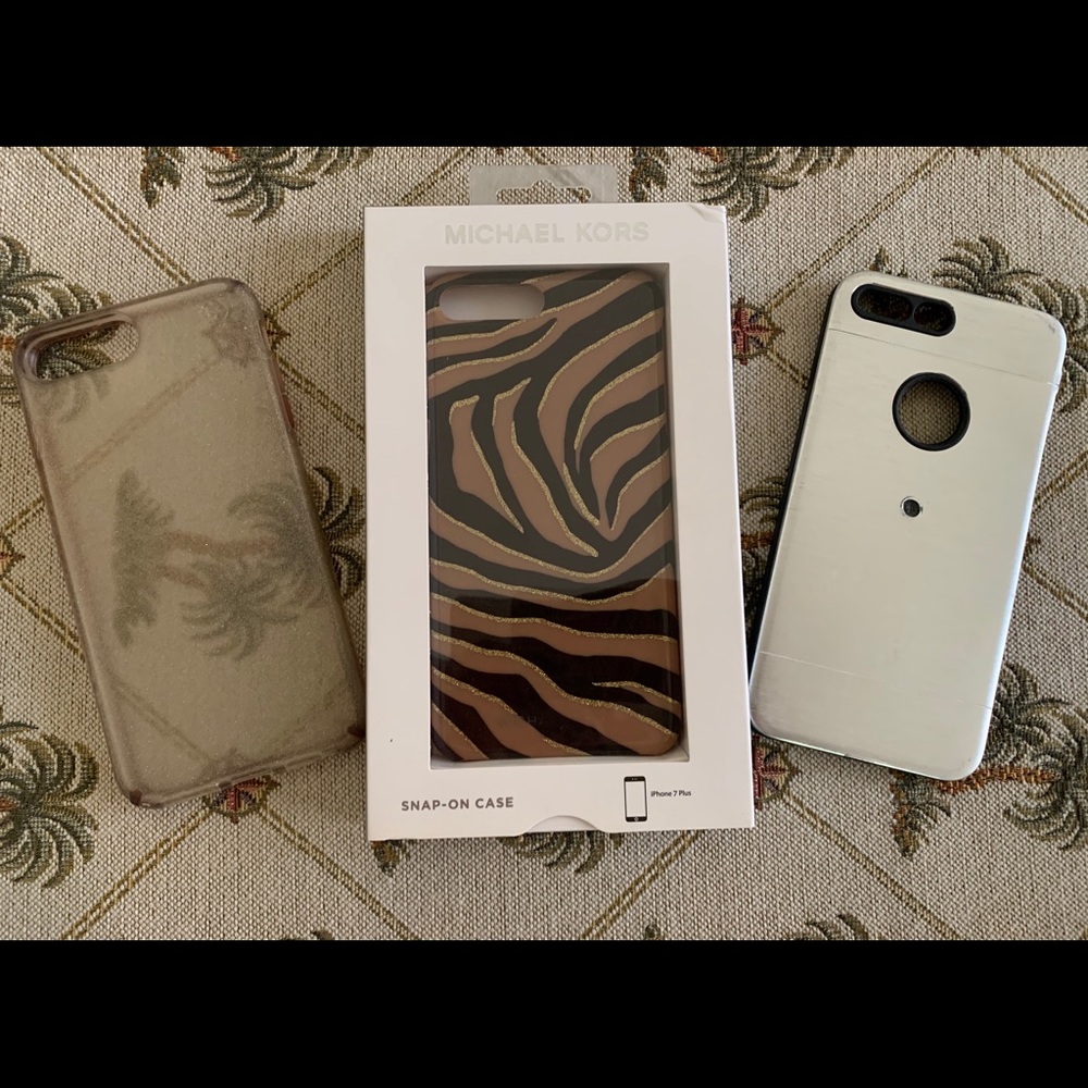 Mkors 3 pcs. Snap On Case for IPhone 7+